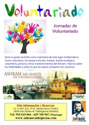 Jornadas de Voluntariado en Ashram Valdeiglesias